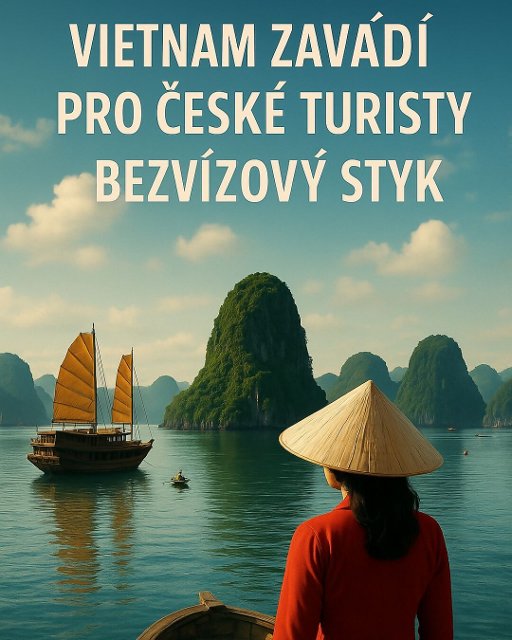 Bezvízový vstup pro české turisty do Vietnamu