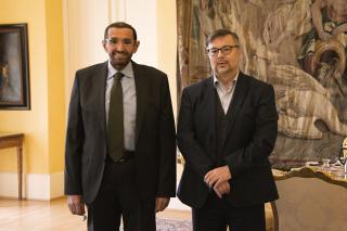 Deputy Foreign Minister Martin Tlapa received the Ambassador of Saudi Arabia
