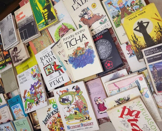 Some of the donated books