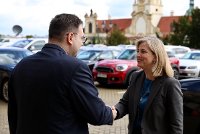 Ministr Lipavský v Praze jednal s rakouskou ministryní zahraničí Beate Meinl-Reisinger /Minister Lipavský Held Talks with Austrian Foreign Minister Beate Meinl-Reisinger in Prague 