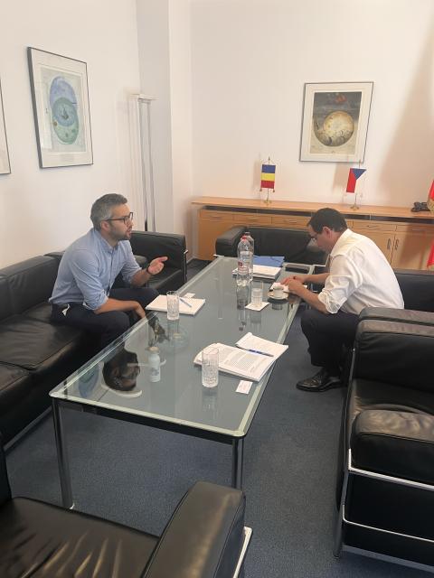 Deputy Minister Jan Marian Meeting with NGOs
