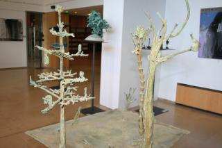 Semaine de la culture tchèque 2014. Exposition de sculptures et de tableaux de Zdeněk Tománek.