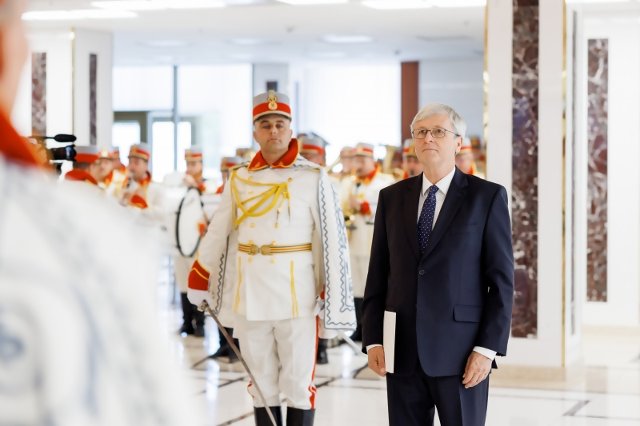 Ambasadorul Jaromír Plíšek, prezentarea scrisorii de acreditare