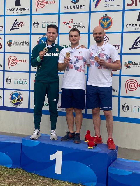 Jiří Přivratský - zlato, Petr Nymburský - bronz