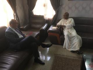 Ambnassador Skolil, the Cardinal Onaiyekan
