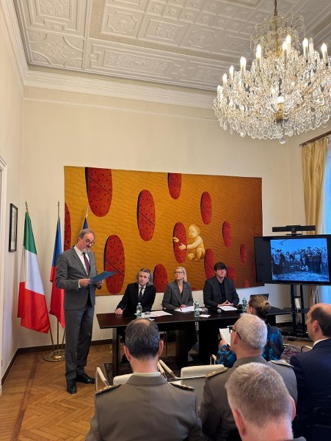 Discorso di apertura dell'Ambasciatore Jan Kohout