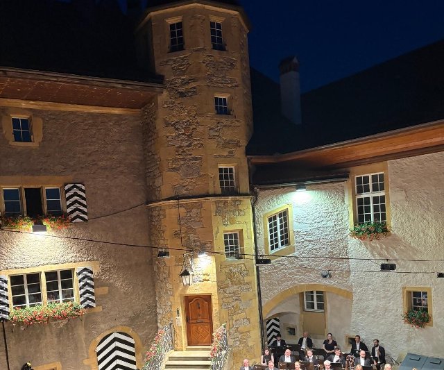 Pražská filharmonie vystoupila ve Schlosshof Murten