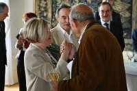 Minister Lipavský Presented the Gratias Agit Award to Adam Michnik 