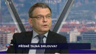 Ministr Lubomír Zaorálek v Otázkách Václava Moravce