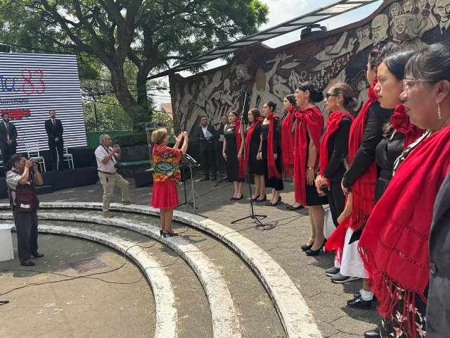 Conmemoración del 83 aniversario de la tragedia de Lidice en México