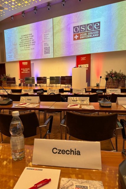 Konferenz zur Bekämpfung von Antisemitismus und Intoleranz in St. Gallen