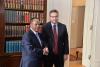 Náměstek Martin Tlapa a etiopský státní ministr Taye Atske-Selassie