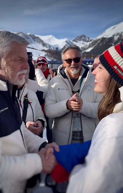 Blahopřání olympijské vítězce