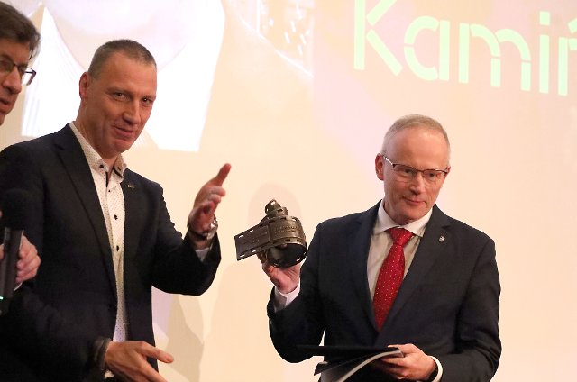 Petr Blažek, Jan Wolf a Łukasz Kamiński (foto: Marta Myšková)