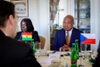 Ministr zahraničí Petr Macinka jednal v Praze se svým ghanským protějškem Samuelem Okudzeto Ablakwou/Foreign Minister Petr Macinka Met His Ghanaian Counterpart Samuel Okudzeto Ablakwa in Prague