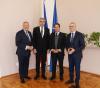 K. Mahrer, ministr Metnar, R. Bösch, W. Troch
