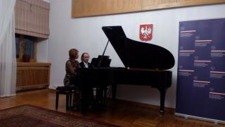 Klavírní koncert na GK Polské republiky.