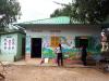 New community preschool with wall paintings in Andong Chimeun village