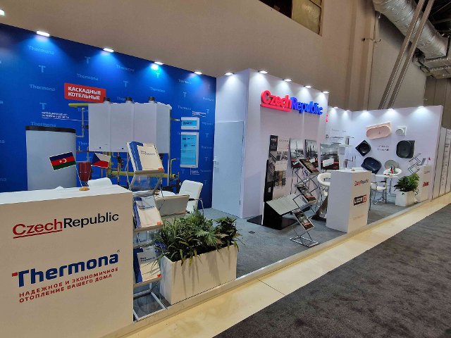 Pohled na českou expozici