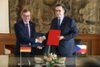 Ministr Lipavský jednal s něměckým  ministrem zahraničních věcí Johannem Wadephulem / Minister Lipavský held talks with German Foreign Minister Johann Wadephul