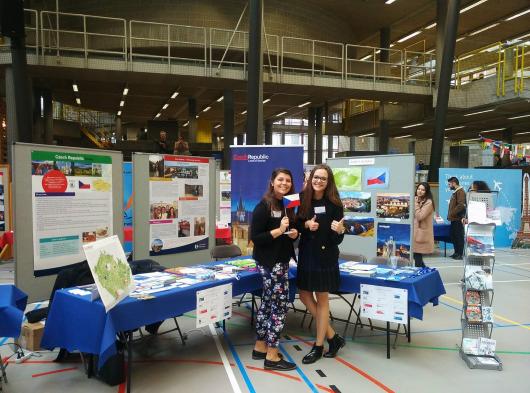 Prezentace českých univerzit na International Day Univerzity v Antverpách