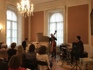 Jazzové trio Uvira/Bruno/Hafizi v Haagu