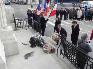 Commémorations à Vouziers.