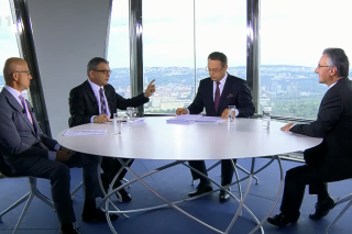 Ministr Lubomír Zaorálek v pořadu Otázky Václava Moravce
