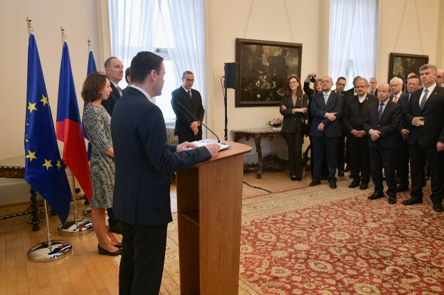 Speech by the Minister Petr Macinka at the meeting with heads of Diplomatic Missions and offices of international organizations accredited to the Czech Republic