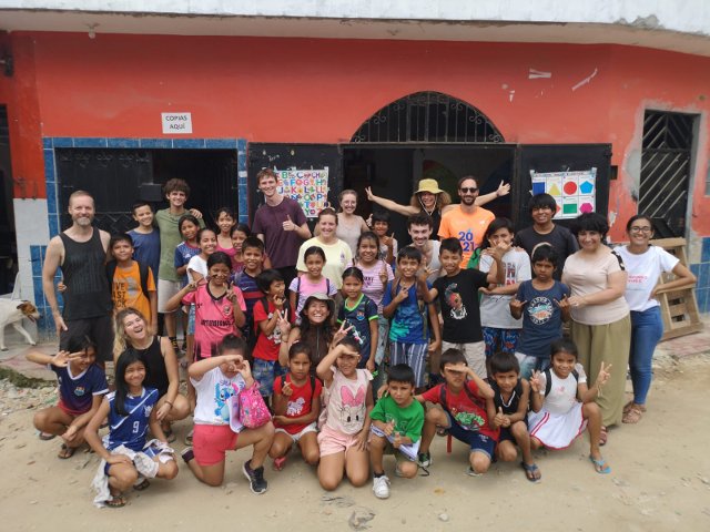 Niños de la organización Ifmundo Kahle