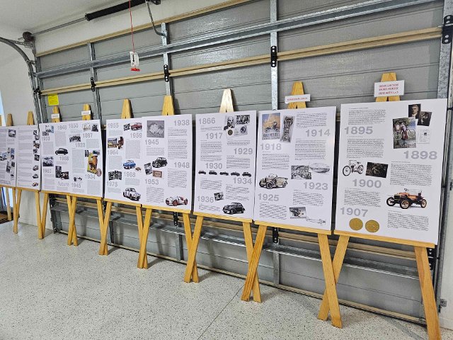 Exhibition panels.