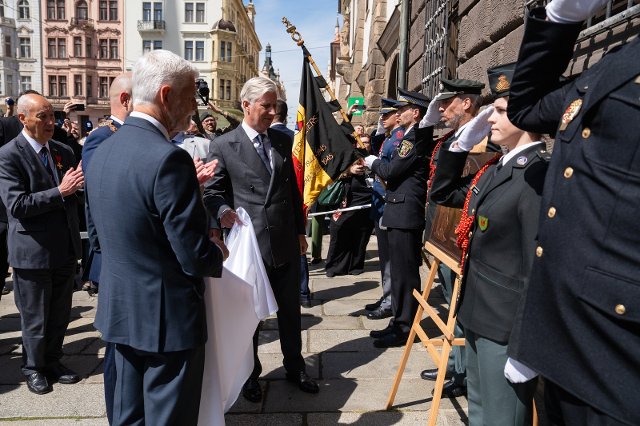 His Majesty King Philippe on an official visit to Czechia