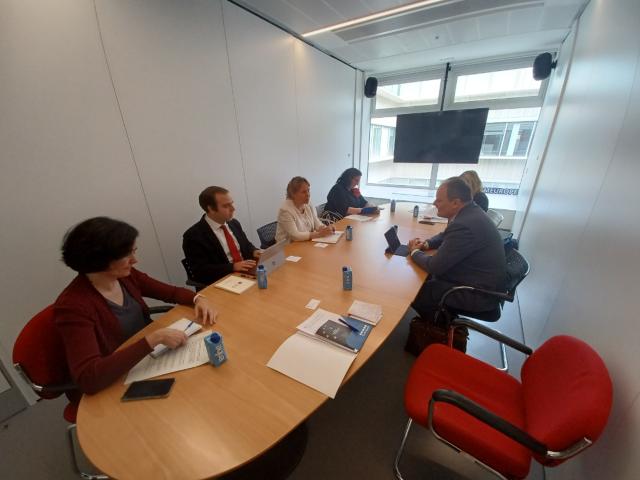 Stanislav Schneidr y su encuentro en el Ministerio de Asuntos Exteriores, UE y Cooperación. 