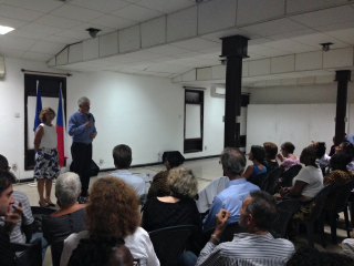 Czech Ambassador to Ghana Ms Margita Fuchsová and Head of the EU Delegation Mr William Hanna launched the Czech Evening and the EU Week 2016 