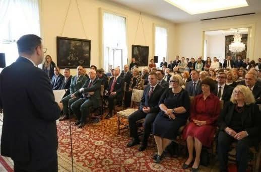 Außenminister Lipavský verlieh die Medaillen für Verdienste um die Diplomatie