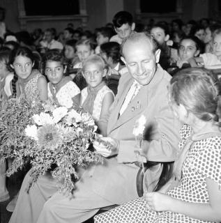 Olimpiya oyunlarının qalibi Emil Zatopek 1959-cu ildə Bakı şəhərində
