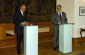 Ministr Schwarzenberg a Muhamed ElBaradei