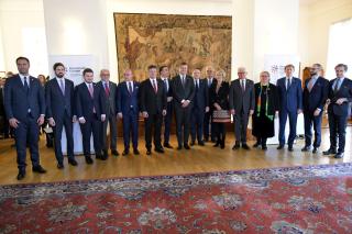 The Czernin Palace hosted a meeting of foreign ministers of the V4 and the Western Balkans