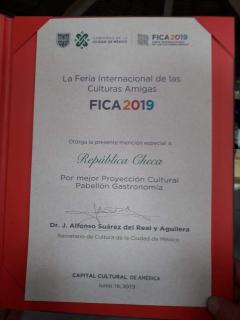 La mención especial FICA 2019