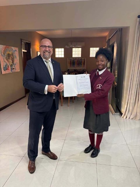 Certificate presentation