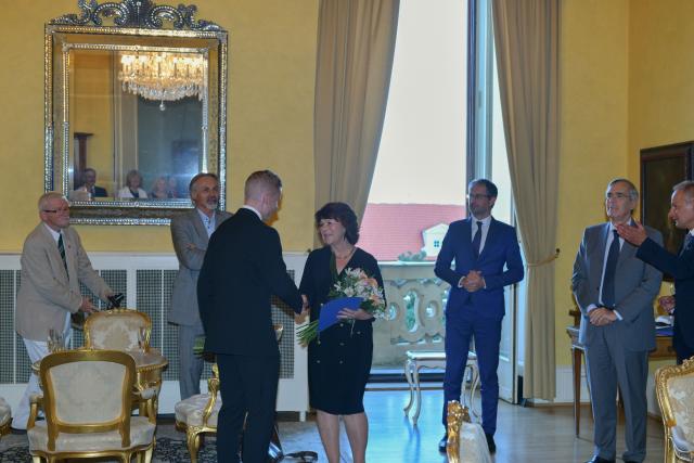 Ocenění krajanky Jaromíry Beerové za přínos pro česko-italské vztahy