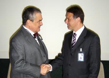 Karel Schwarzenberg a Gordan Jandrokovic