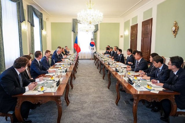 Visit of Minister Jung-Kwan KIM to Prague  ​Photo: Ministry of Industry and Trade of the Czech Republic