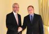 Náměstek Jiří Schneider a  státní ministr Gruzie pro evropskou a euroatlantickou integraci Aleksi Petriašvili