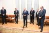 Číše vína s novými velvyslanci dne 27. ledna 2016