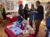 The Czech stand was visited by hundreds of people. 