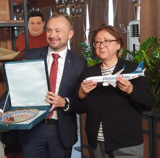 Meeting with UZBEKISTAN AIRPORTS