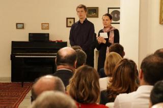 Madame Ambassadeur et Marek Kozák 