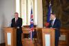 Tisková konference ministra Zaorálka s ministrem pro odchod Velké Británie z EU Davisem