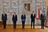 Ministři C5 se setkali v Mělníku, ustavili koordinační skupinu kvůli covidovým opatřením